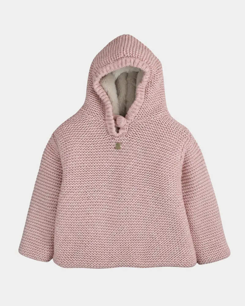 ABRIGO BEBE ROSA