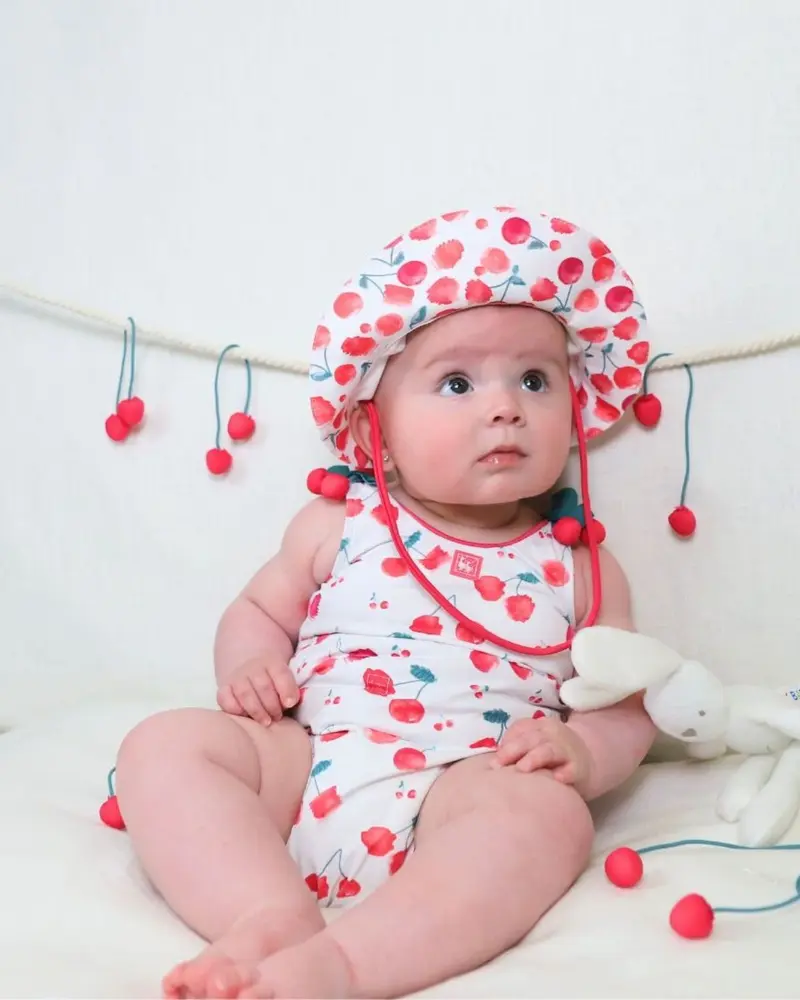 BAÑADOR BEBE CEREZAS