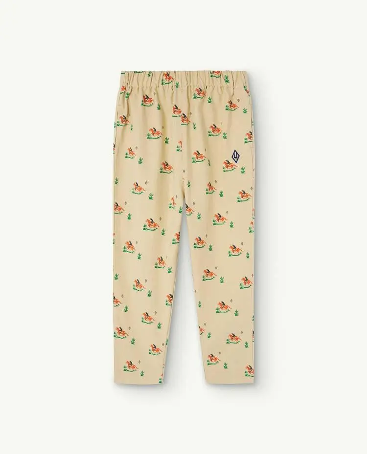 Beige Elephant Pants
