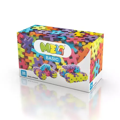 Bloques Meli basic 50 piezas