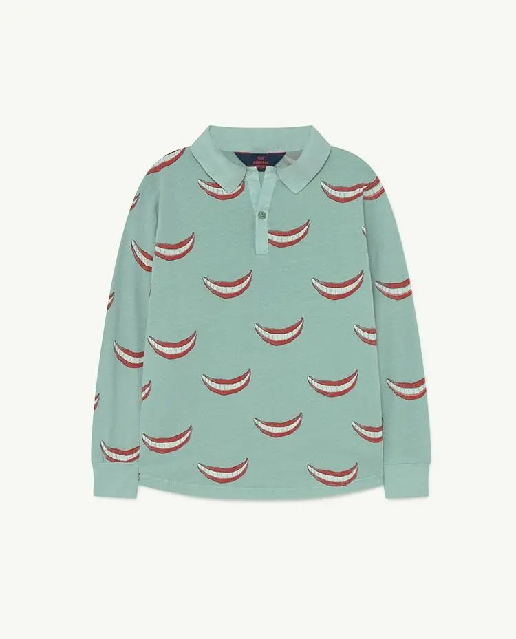 Blue Small Eel Jersey Top