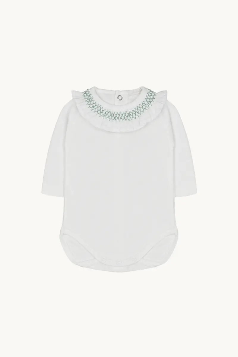 Body Bebé Smock Verde