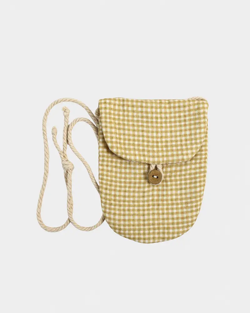 BOLSO VICHY OCRE