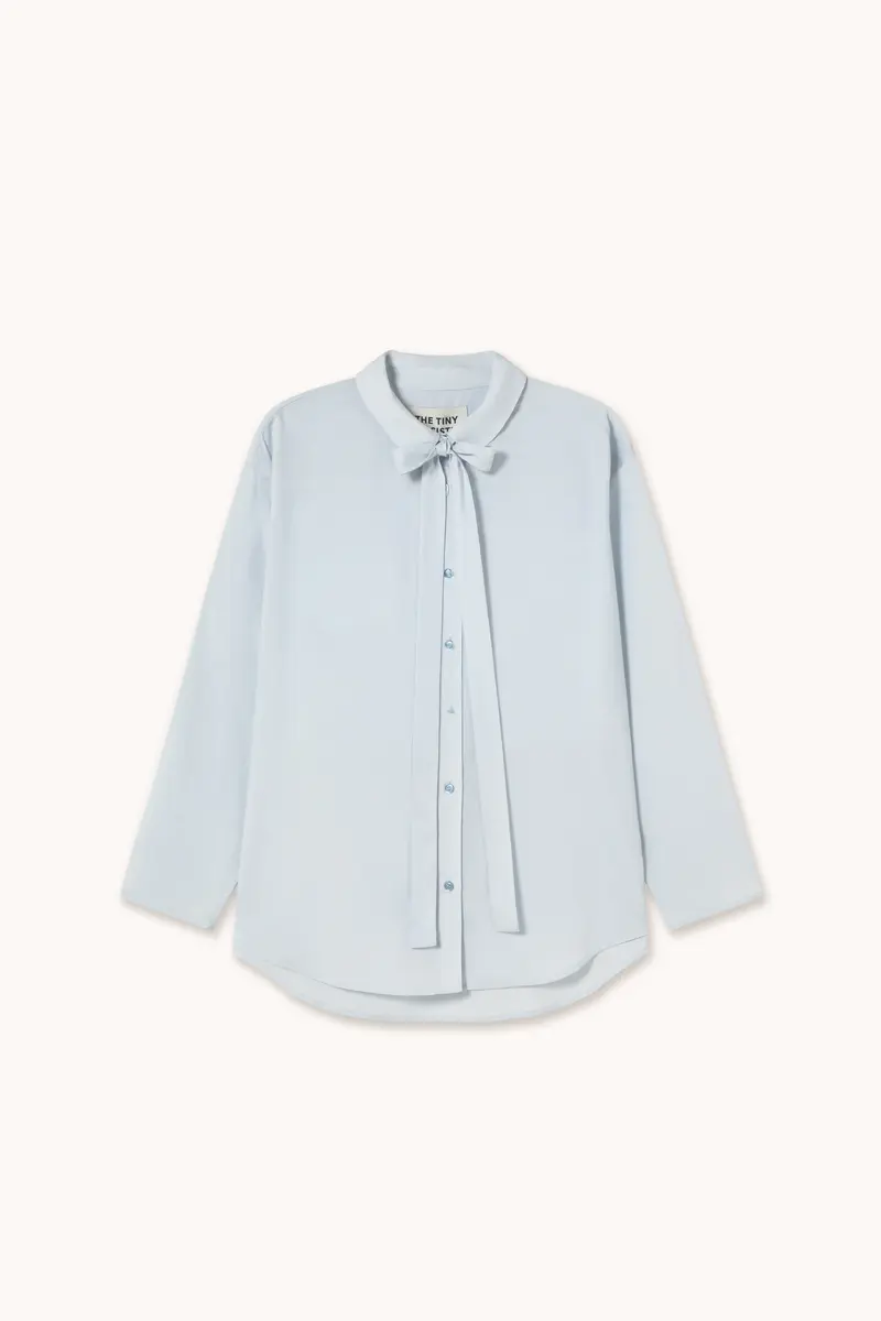 BOW NECK SHIRT