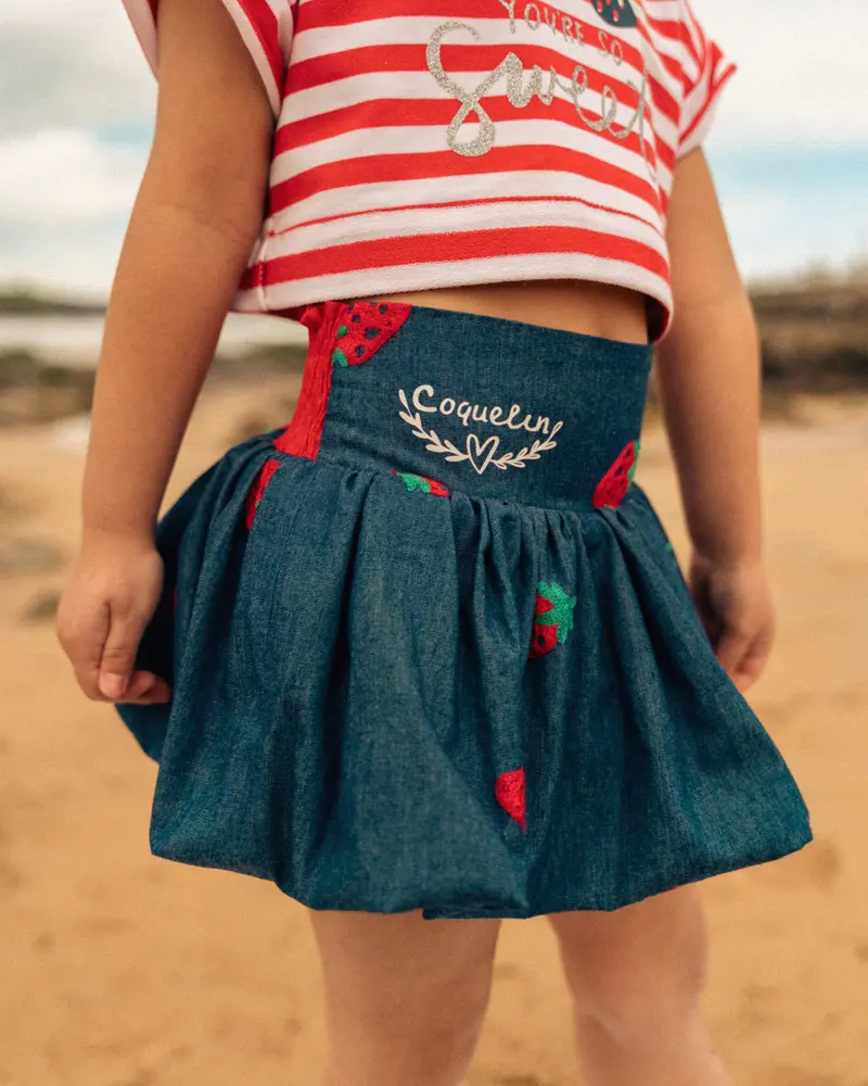 Bubble skirt Strawberry