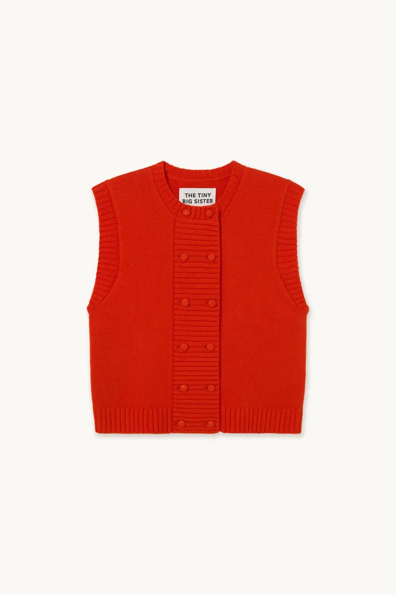 BUTTONED VEST