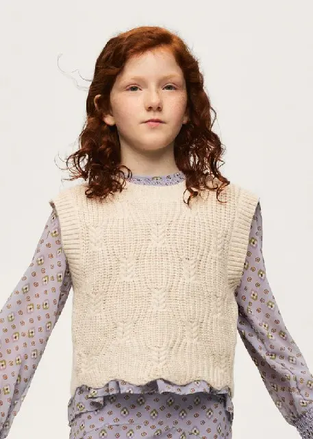 Chaleco tricot Humus