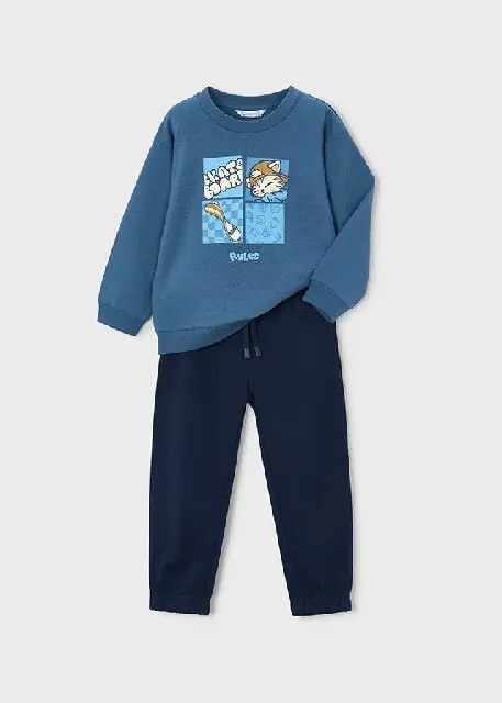 Chandal pullover sin capucha Glaciar