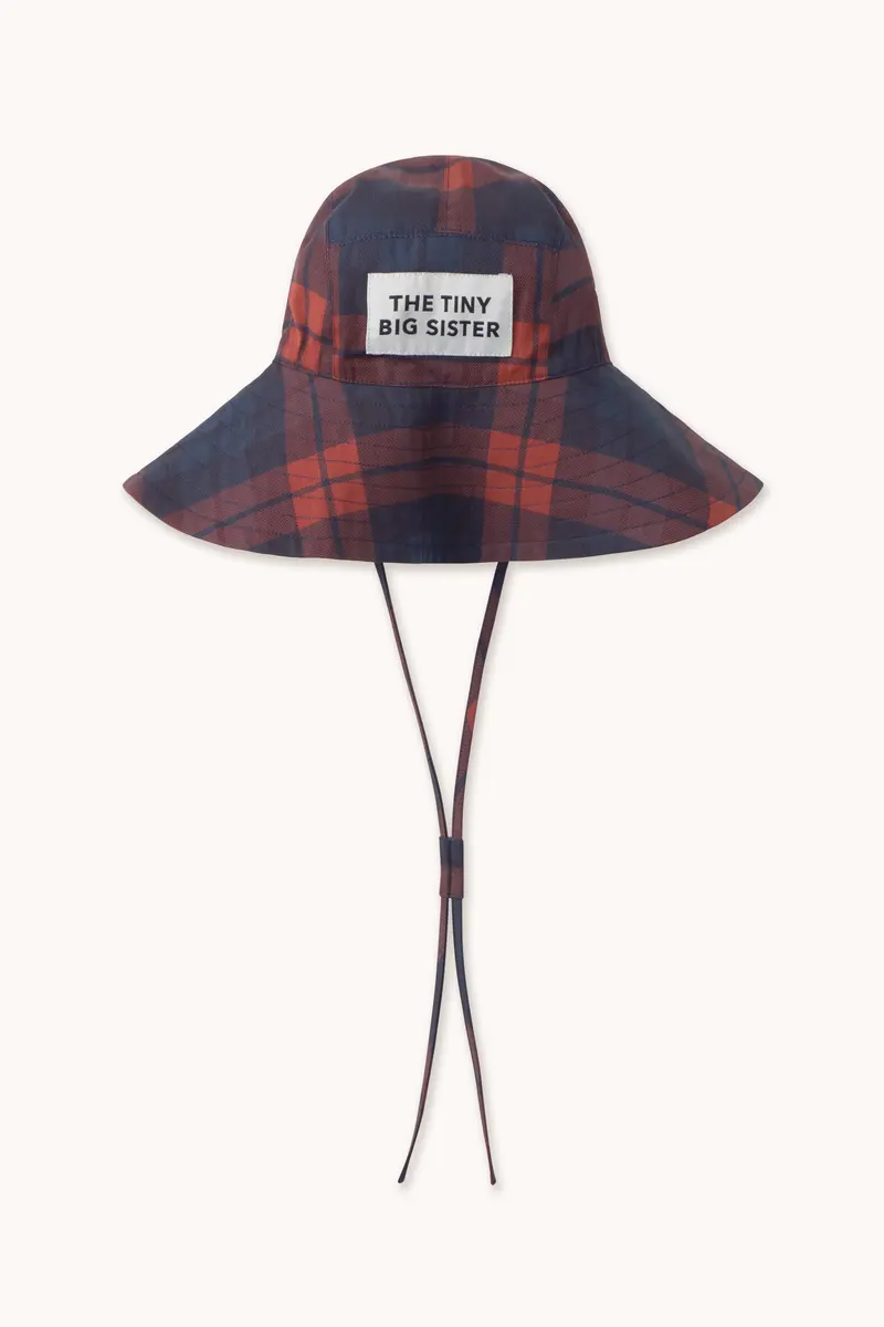 CHECK BUCKET HAT