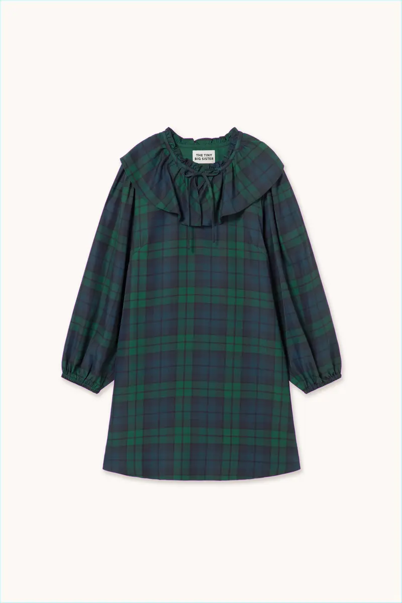 CHECK MINI DRESS