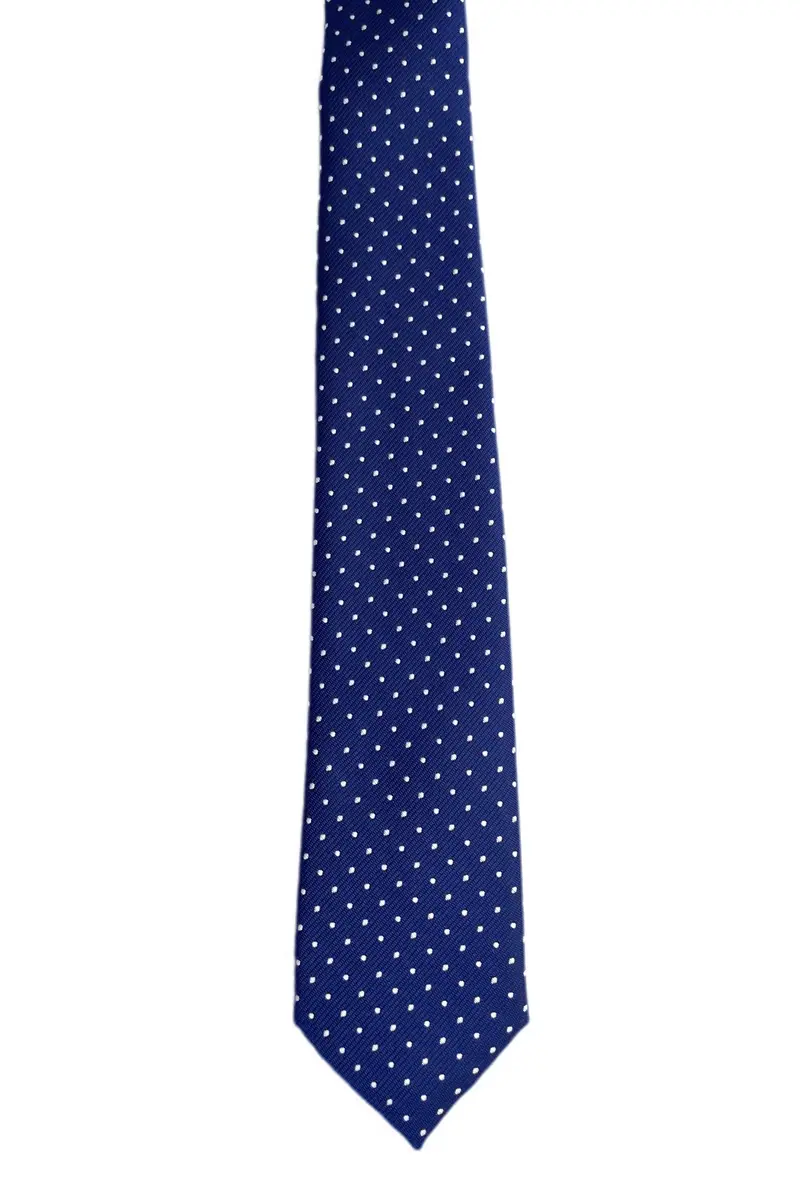 Corbata marino topitos