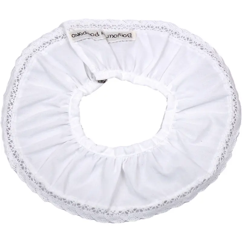 Cuello Encaje Blanco