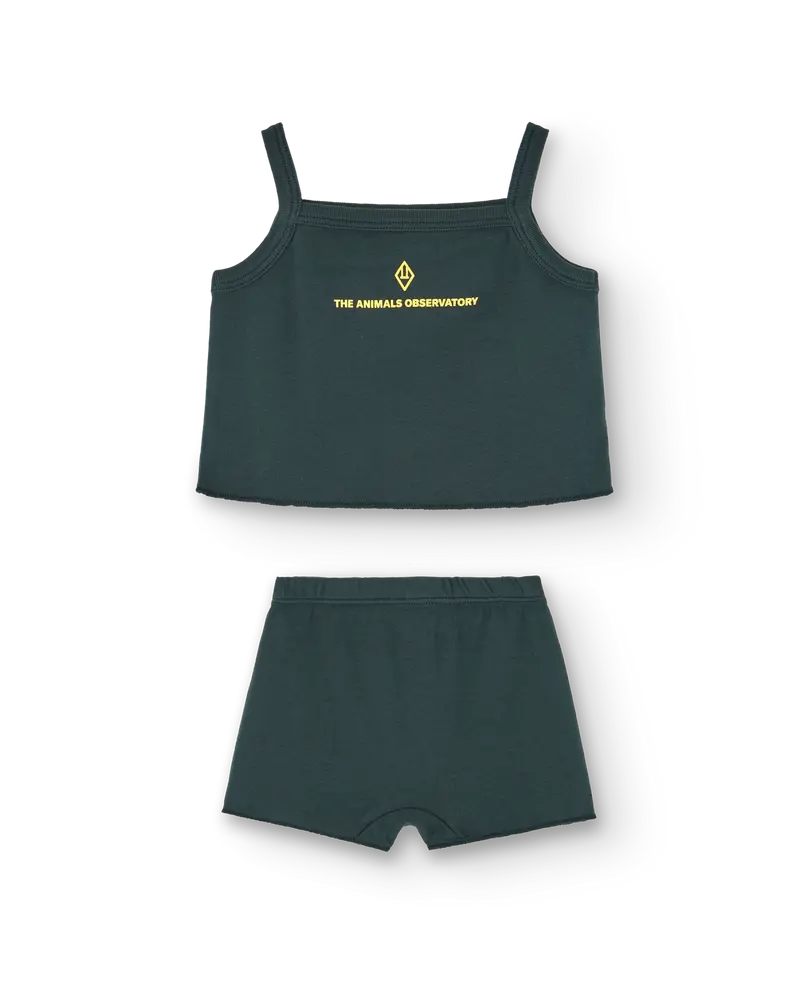 Deep Green Stork Set