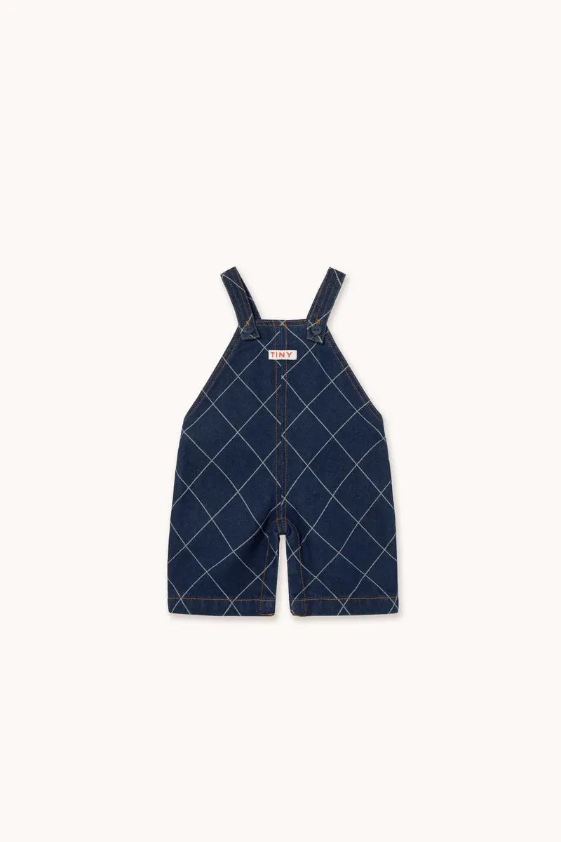 DIAMOND PATTERN BABY DUNGAREE