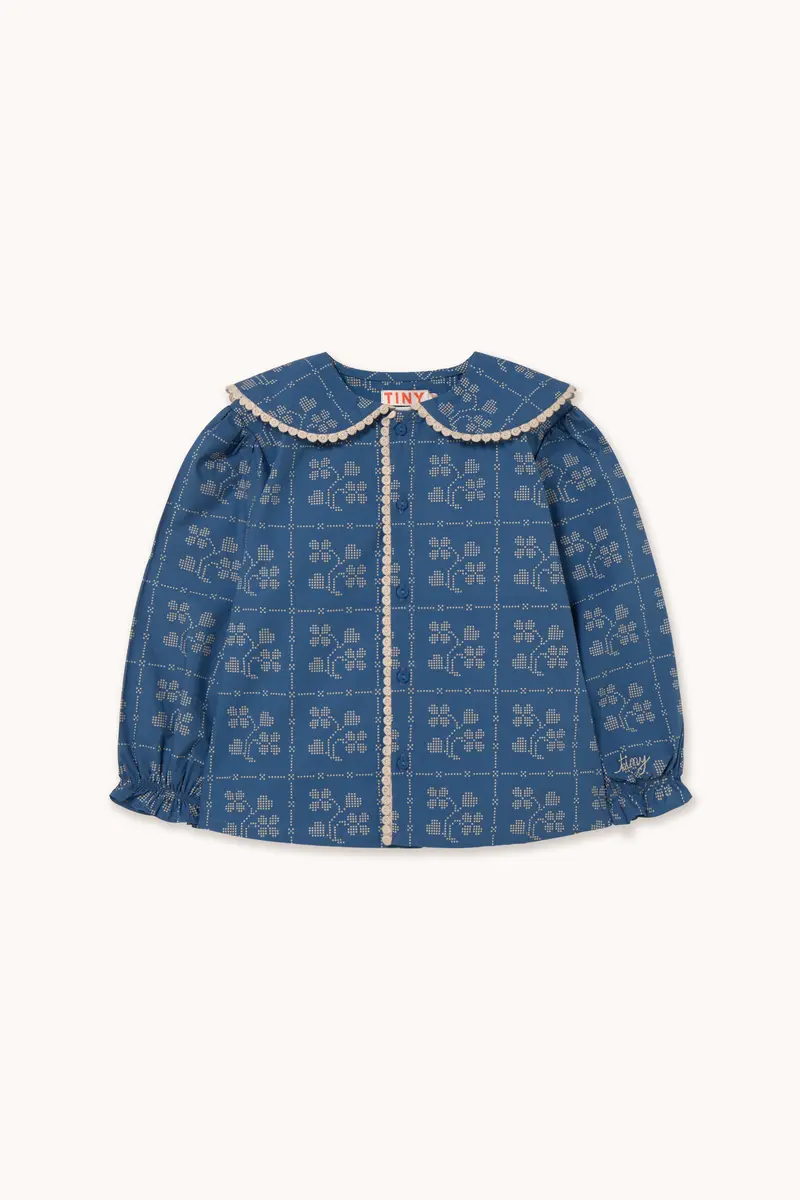 DOTS FLOWERS BLOUSE