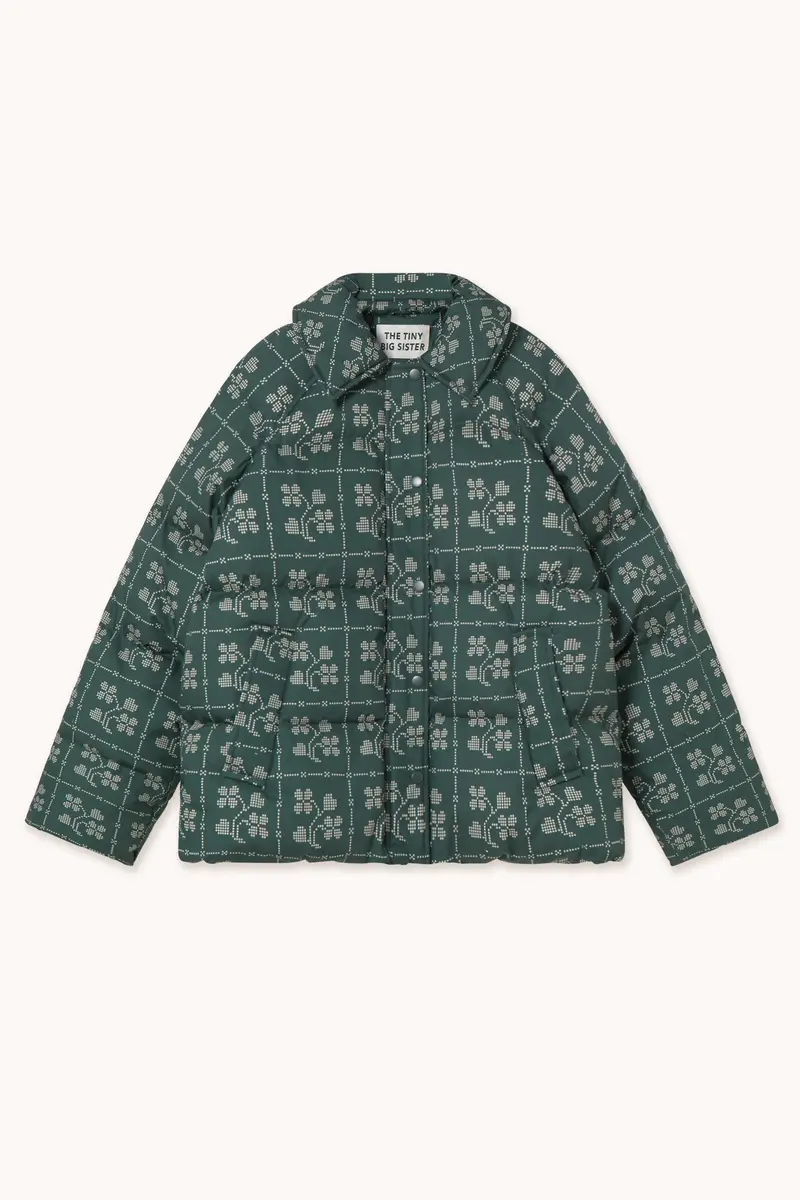 DOTS FLOWERS SHORT JACKET