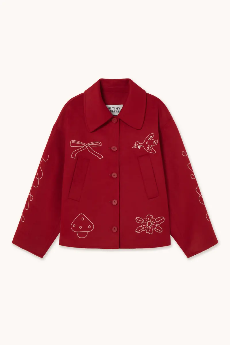 EMBROIDERED COAT