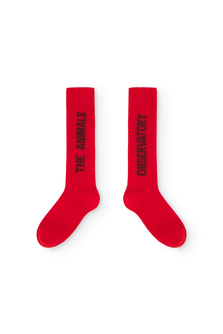 Fig Red Worm Socks