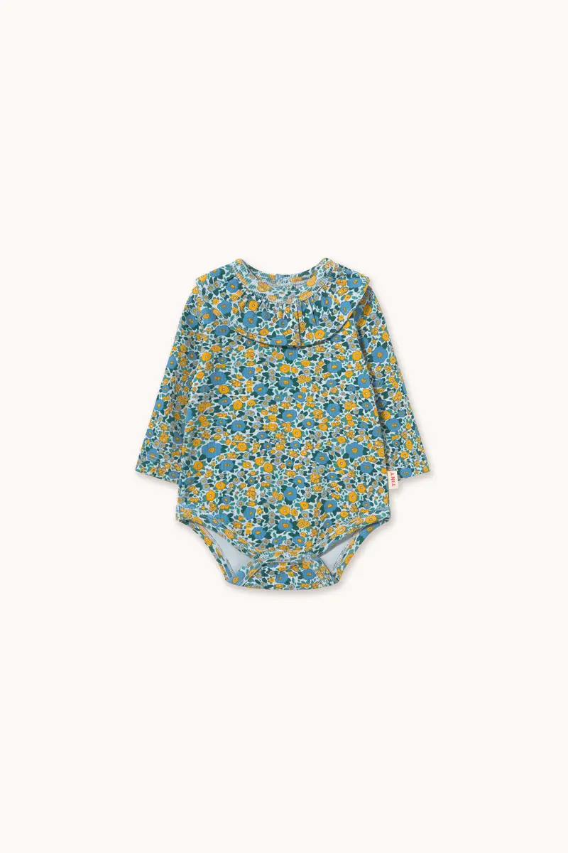 FLOWER PATTERN RIB BODY
