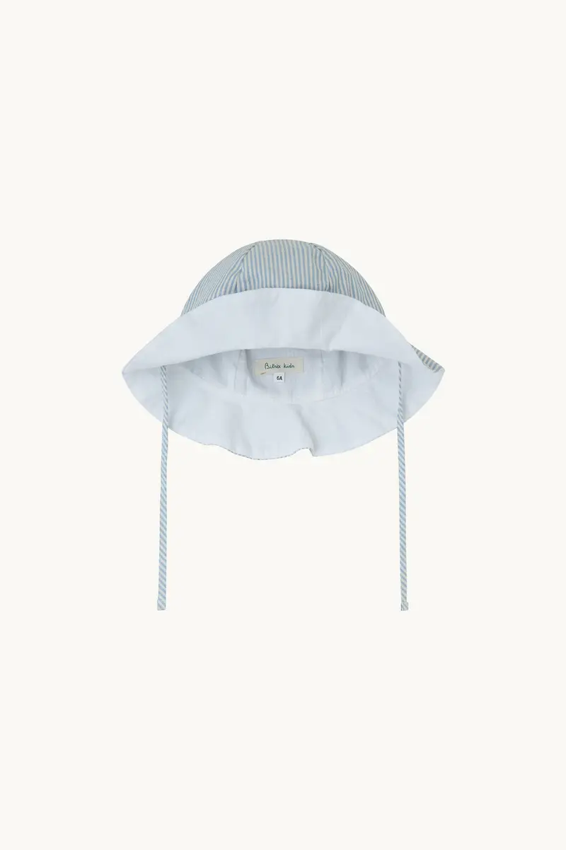 GORRO RAYAS AZUL