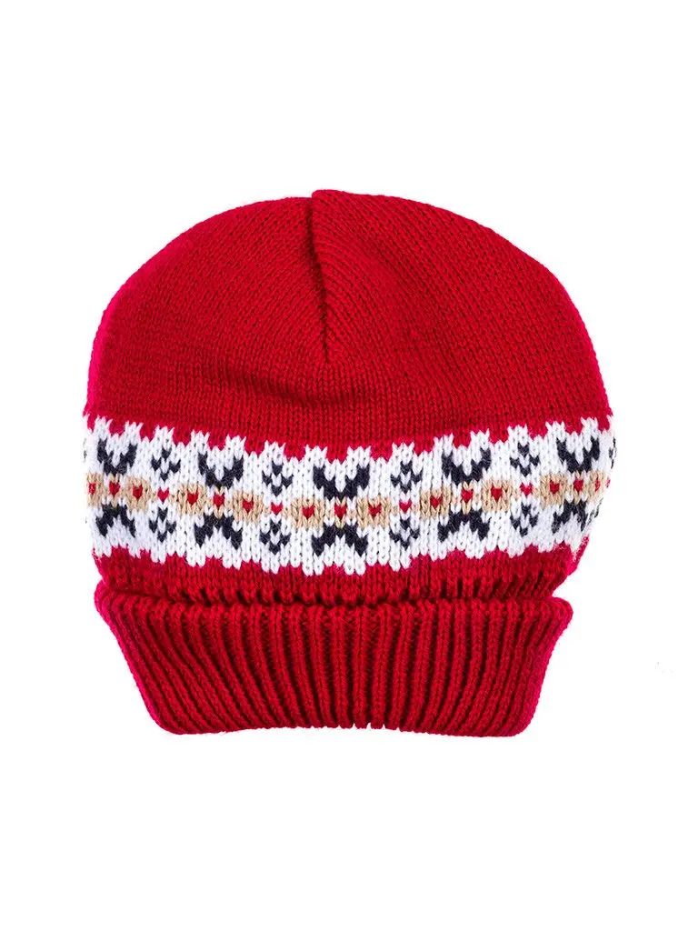 Gorro rojo greca