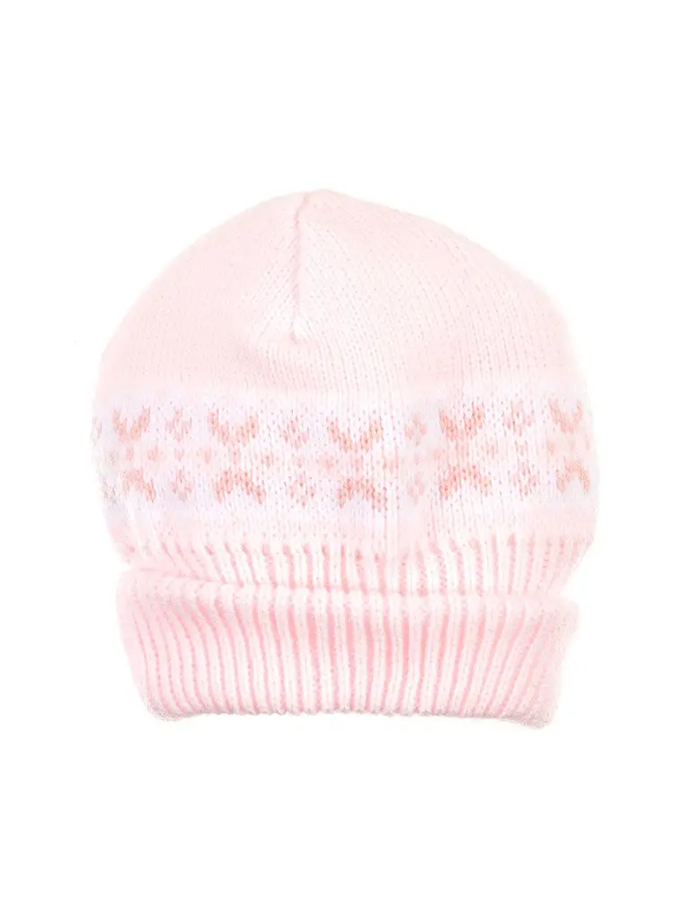 Gorro rosa greca