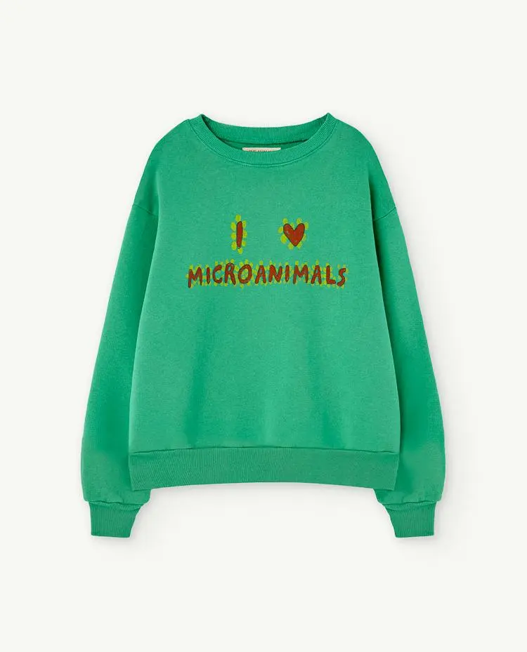 Green Bear Sweatshirt