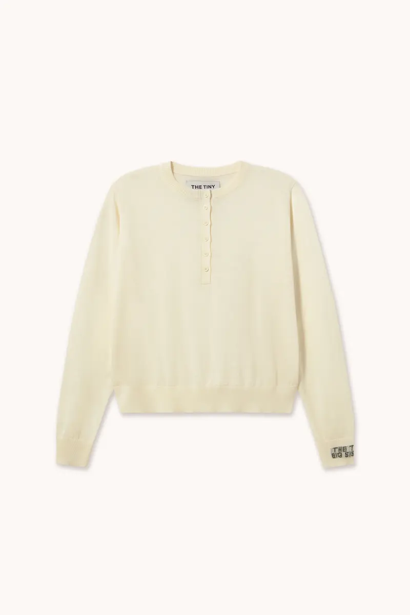 HENLEY SWEATER