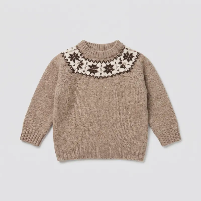 Jersey greca beige