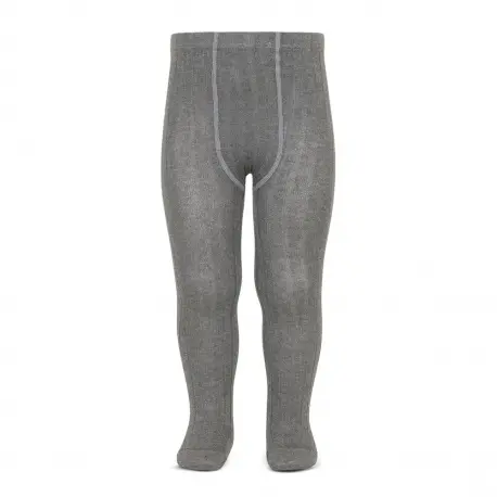 Leotardos básicos canalé GRIS CLARO 230