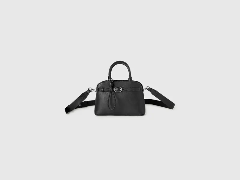 Mini handbag with shoulder strap