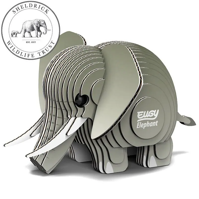 Mini Rompecabezas 3D Elefante – Eugy