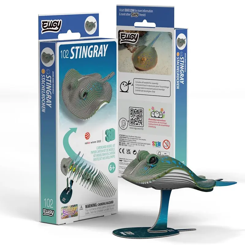 Mini Rompecabezas 3D Raya – Eugy