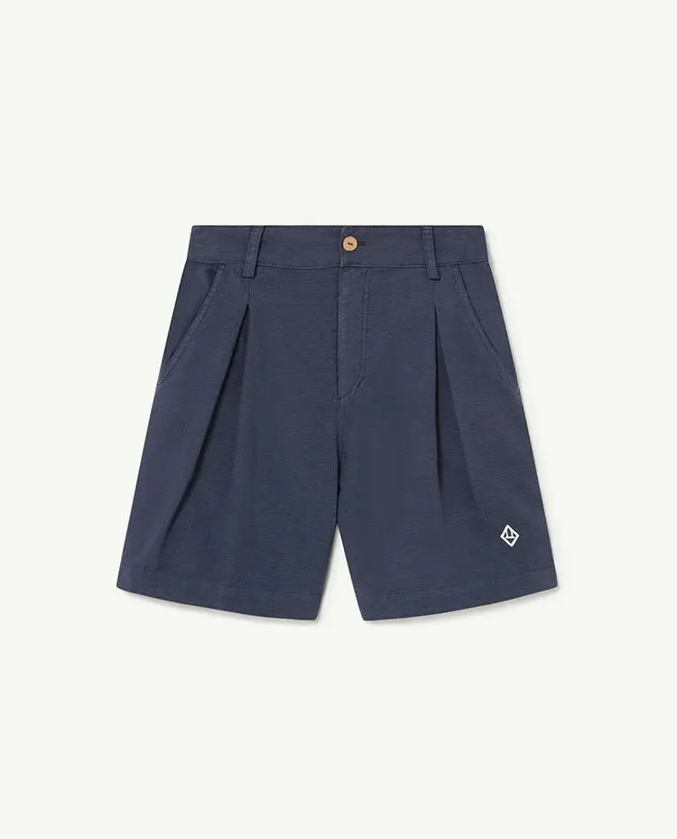 Navy Logo Monkey Pants