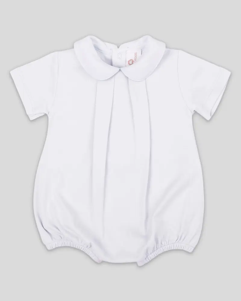 Pijama bombacho blanco