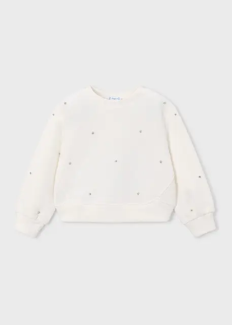 Pullover apliques             Crudo