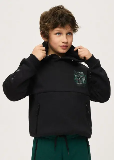Pullover cremalleras Carbon