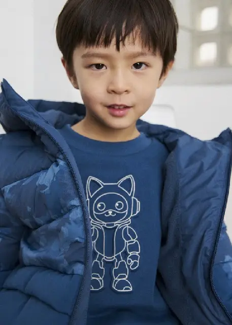 Pullover embossed Atlantico