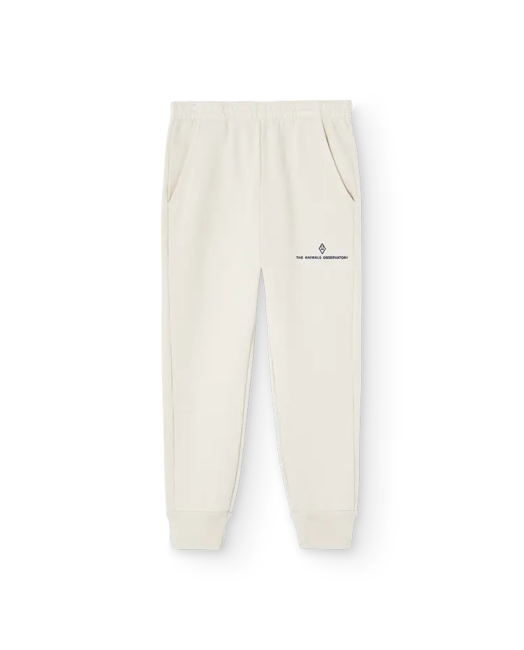 Raw White Draco Sweatpants