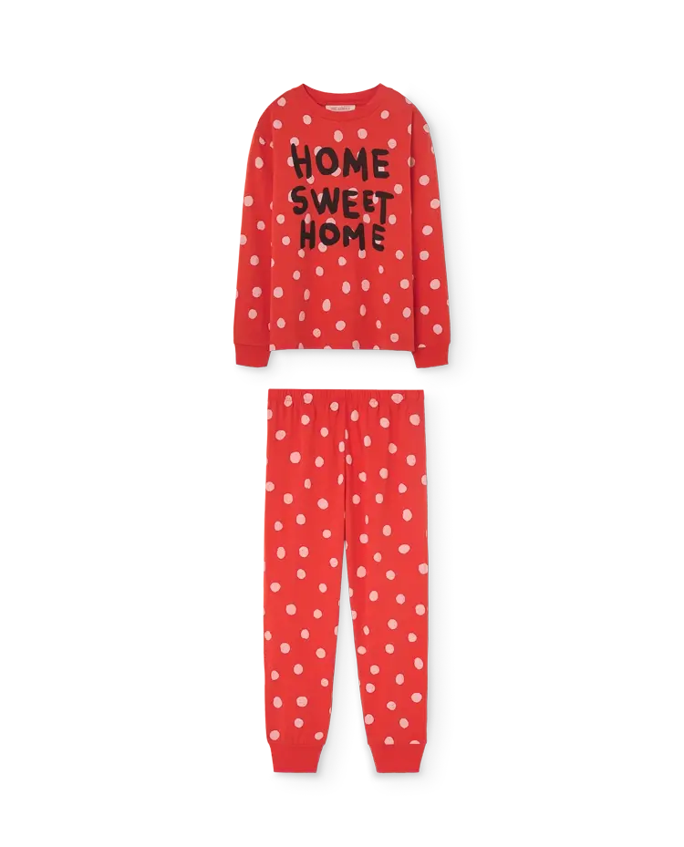 Red llama pyjama