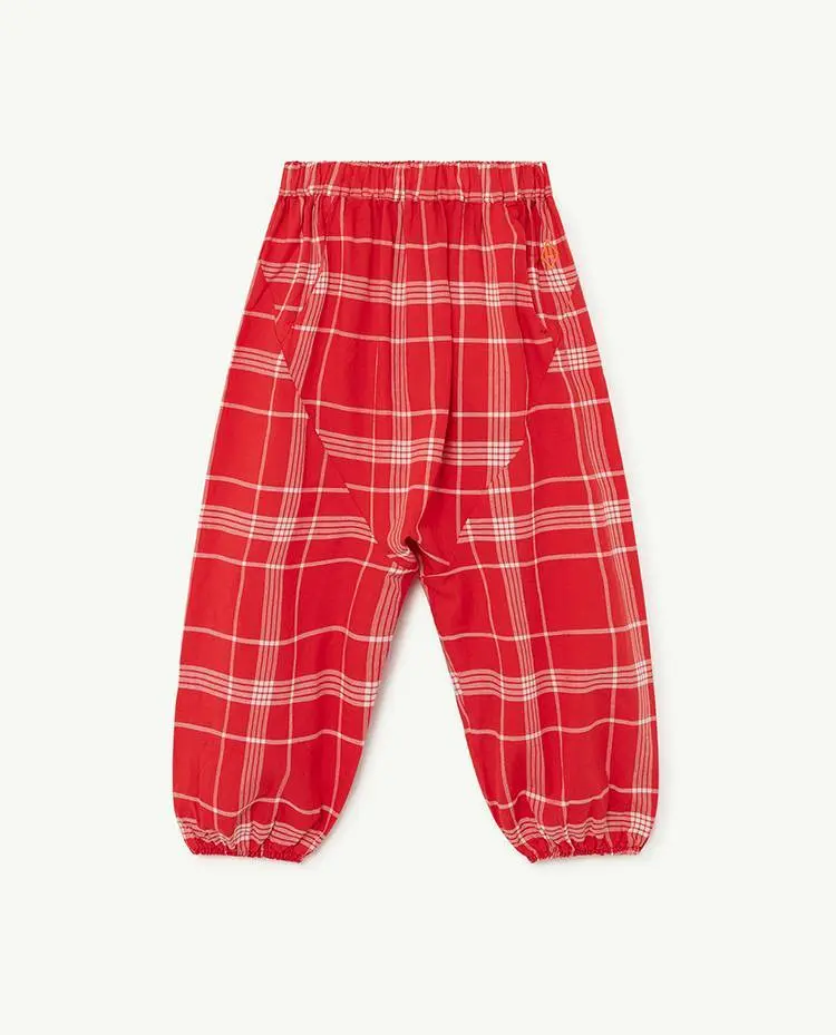 Red Logo Buffalo Pants