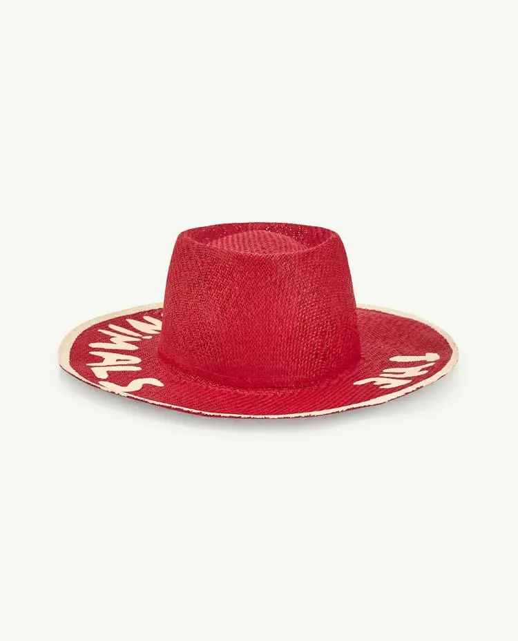 Red Straw Hat