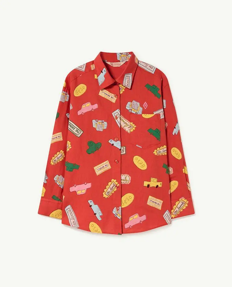 Red Wolf Shirt