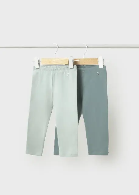 Set 2 leggings basicos Lagoon