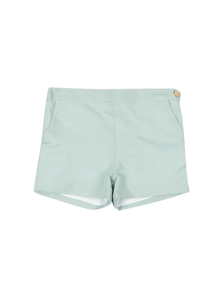 Short lino verde