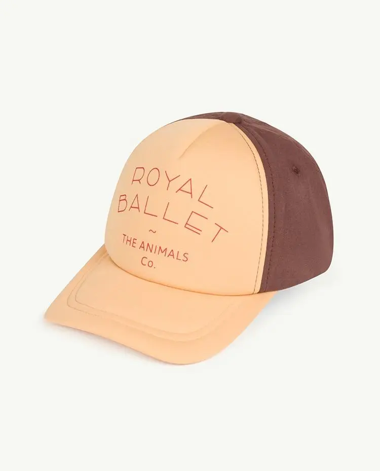 Soft Brown Elastic Hamster Cap