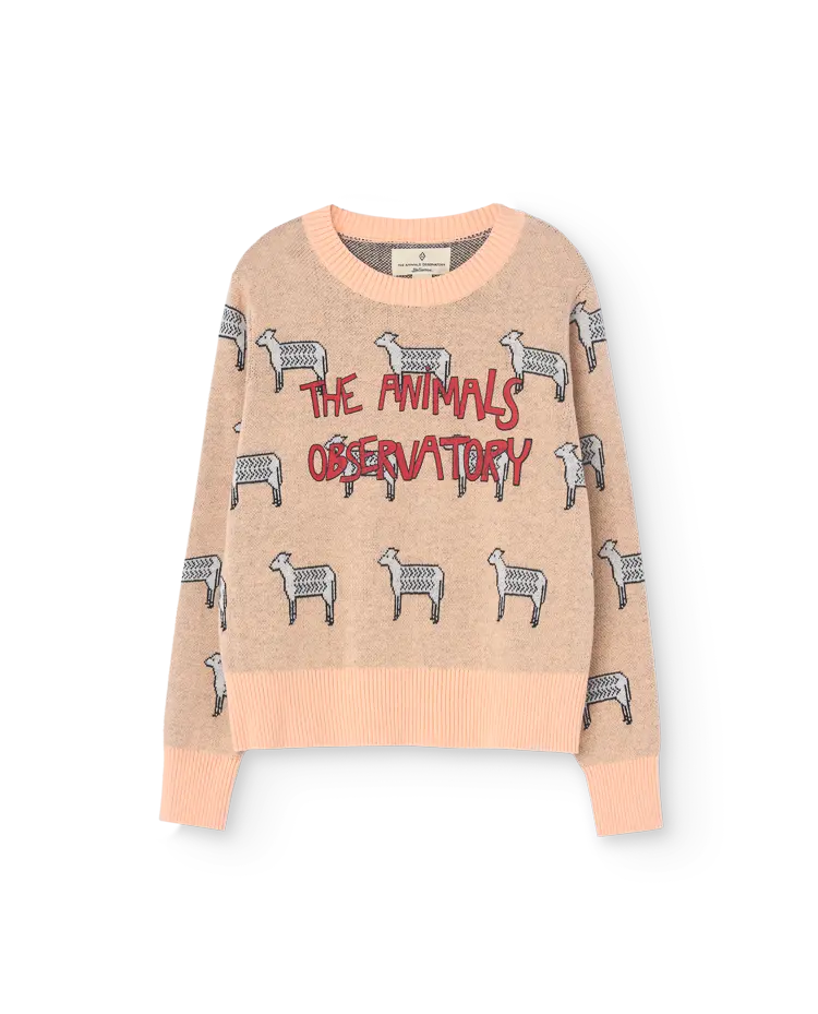 Soft Pink Grebe Sweater