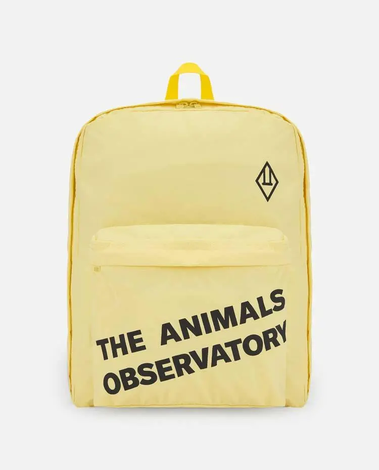 Soft Yellow Backpack