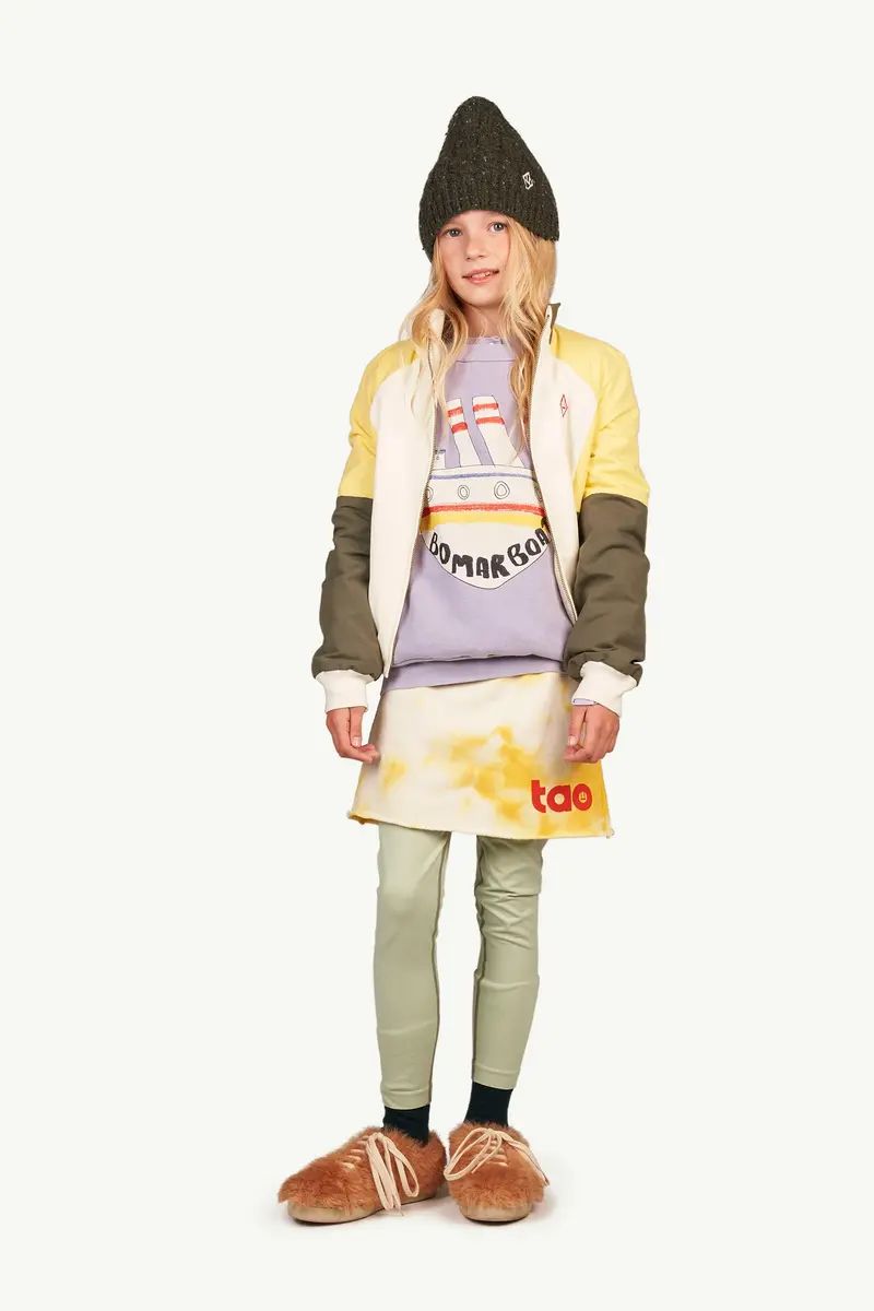 Soft Yellow Logo Fox Jacket