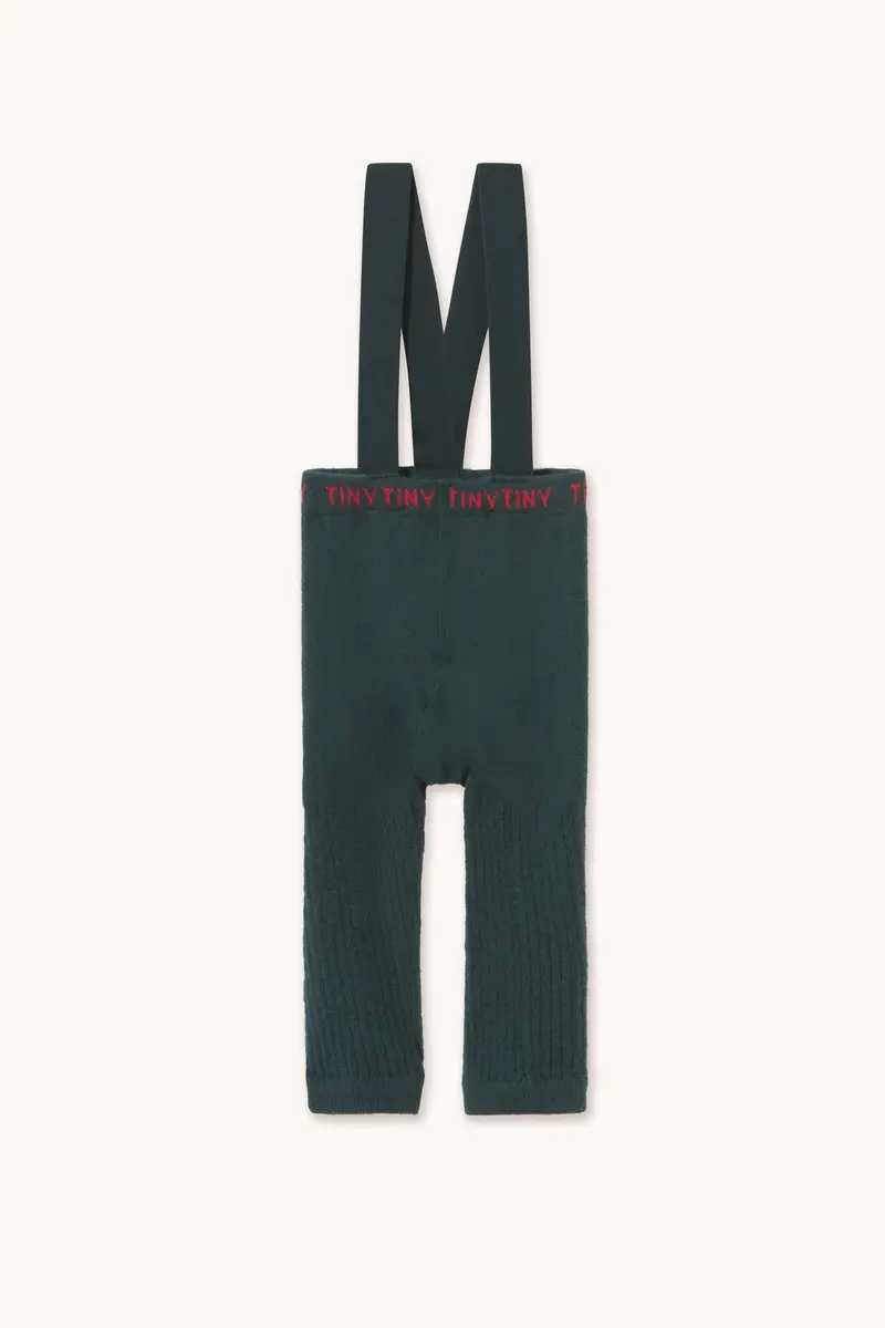 SOLID BABY FOOTLESS TIGHTS